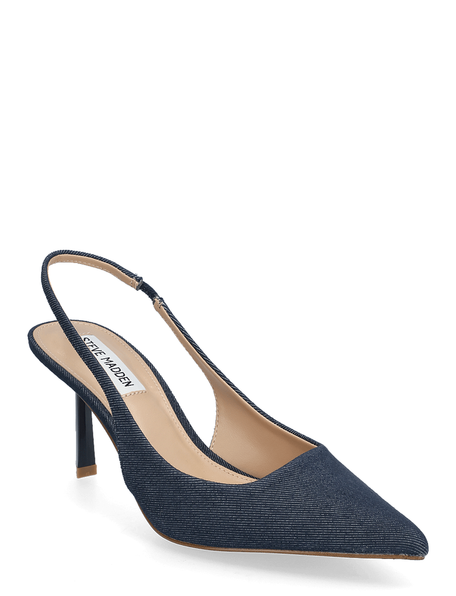 Steve Madden - Valoris Slingback - heeled slingbacks - blue denim - 0