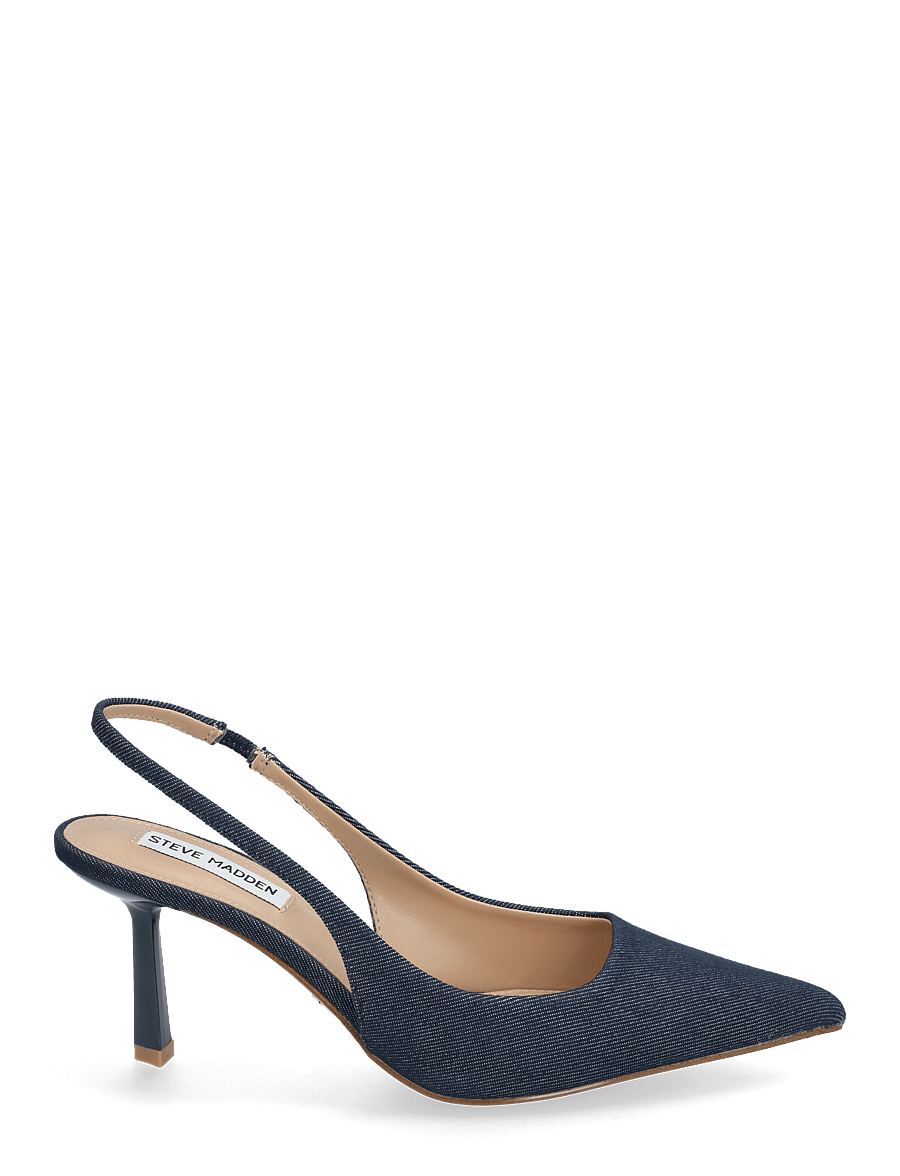 Steve Madden - Valoris Slingback - heeled slingbacks - blue denim - 1