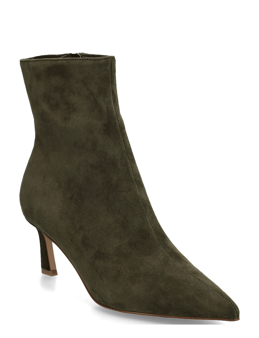 Steve Madden - Lulah - stiefeletten mit absatz - olive suede - 0