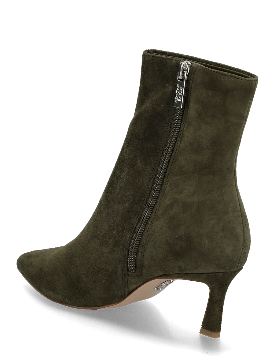 Steve Madden - Lulah - stiefeletten mit absatz - olive suede - 1