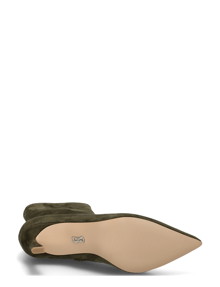 Steve Madden - Lulah - stiefeletten mit absatz - olive suede - 4