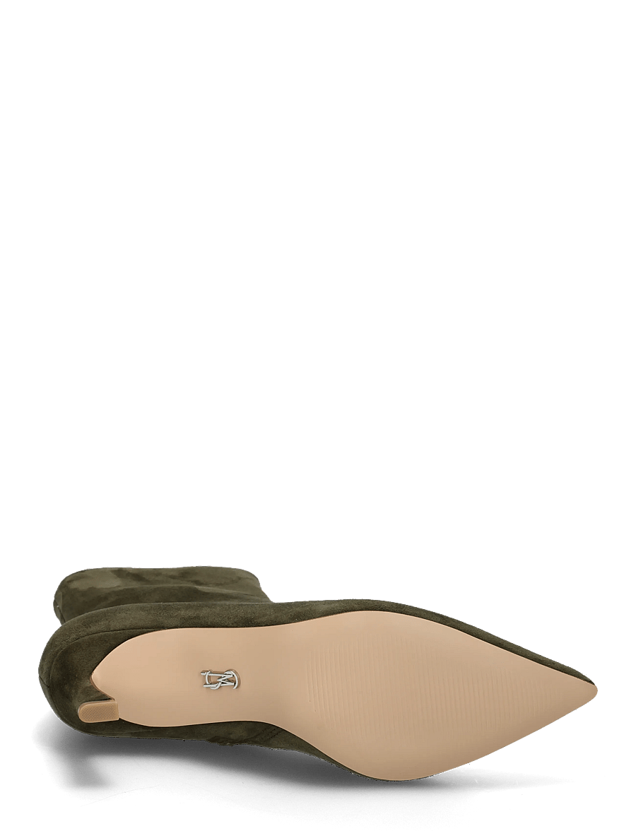 Steve Madden - Lulah - stiefeletten mit absatz - olive suede - 4