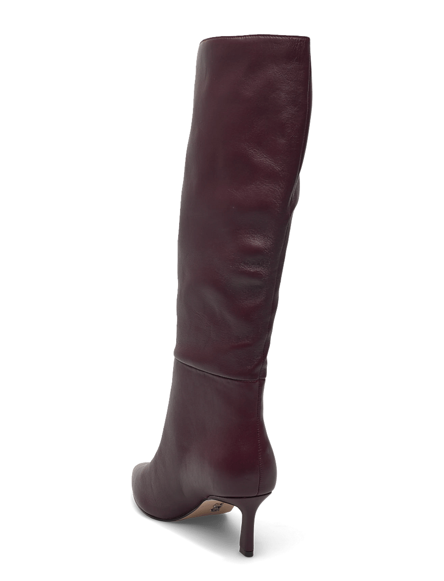 Steve Madden - Lavan - knee high boots - cherry lacquer leather - 2