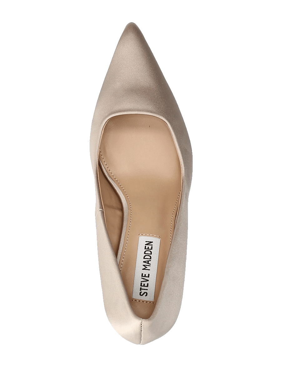 Steve Madden - Vivion - pumps - taupe satin - 3