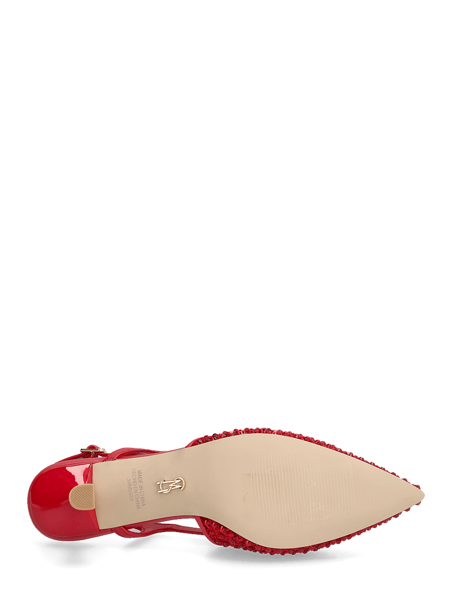 Steve Madden - Legaci-Mr - slingbacks med hæl - cherry red - 4
