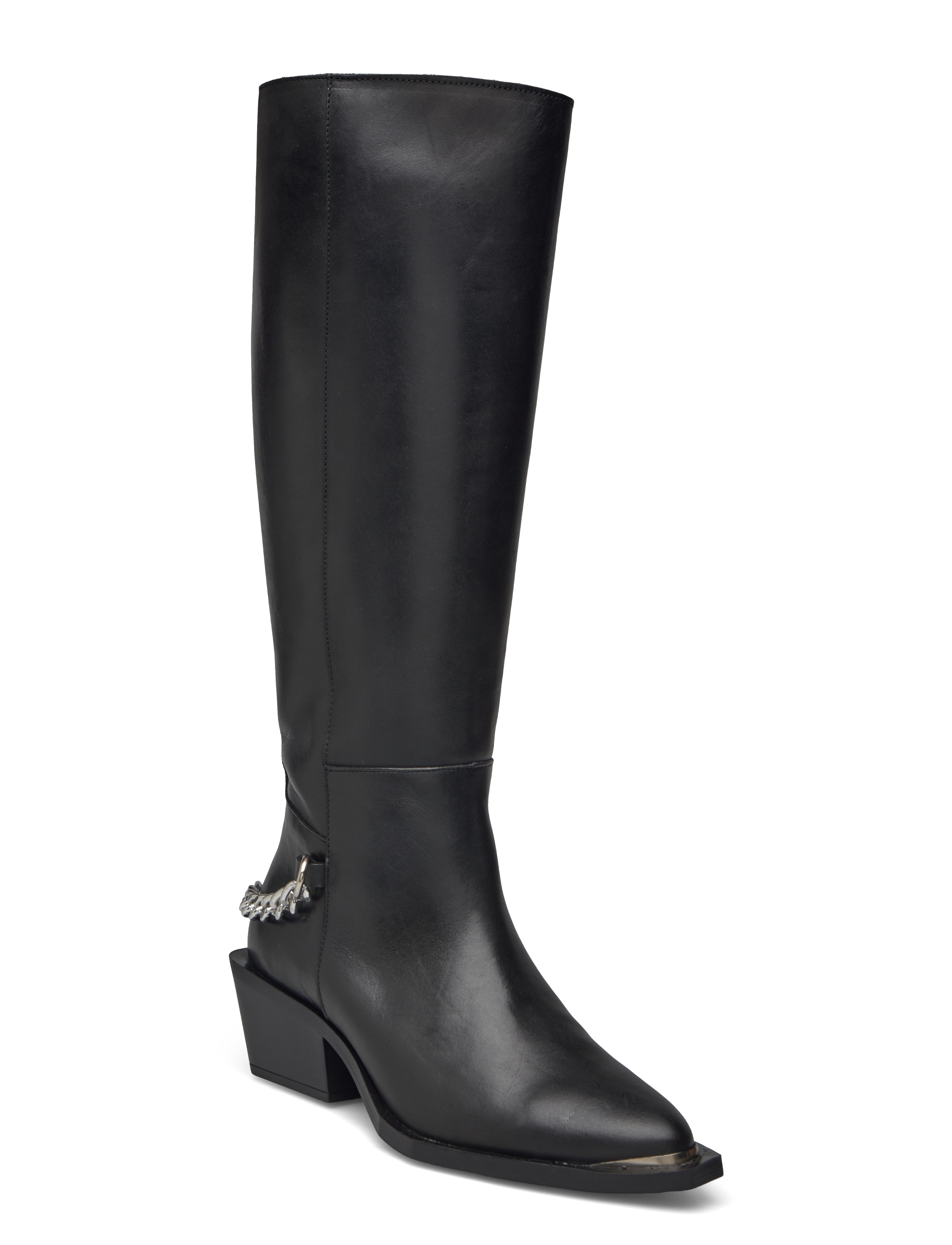Steve Madden Xayenne Boots - Kniehohe Stiefel - BLACK LEATHER / black
