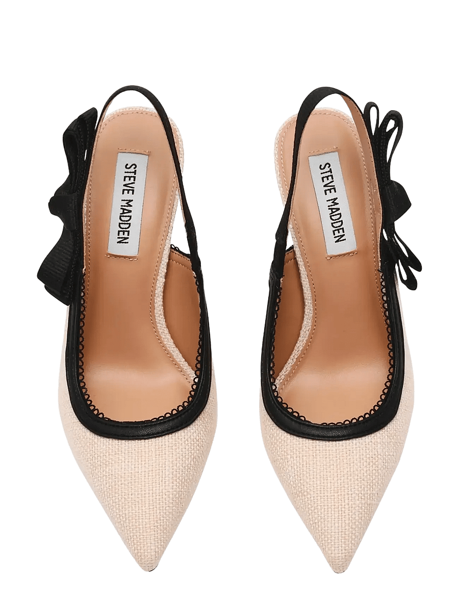 Steve Madden - Brylie - slingbacks mit absatz - beige multi - 3