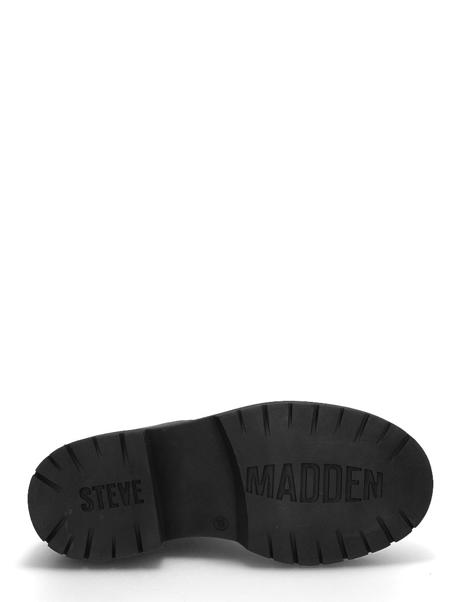 Steve Madden - Gabby - madalad poolsaapad - black leather - 4