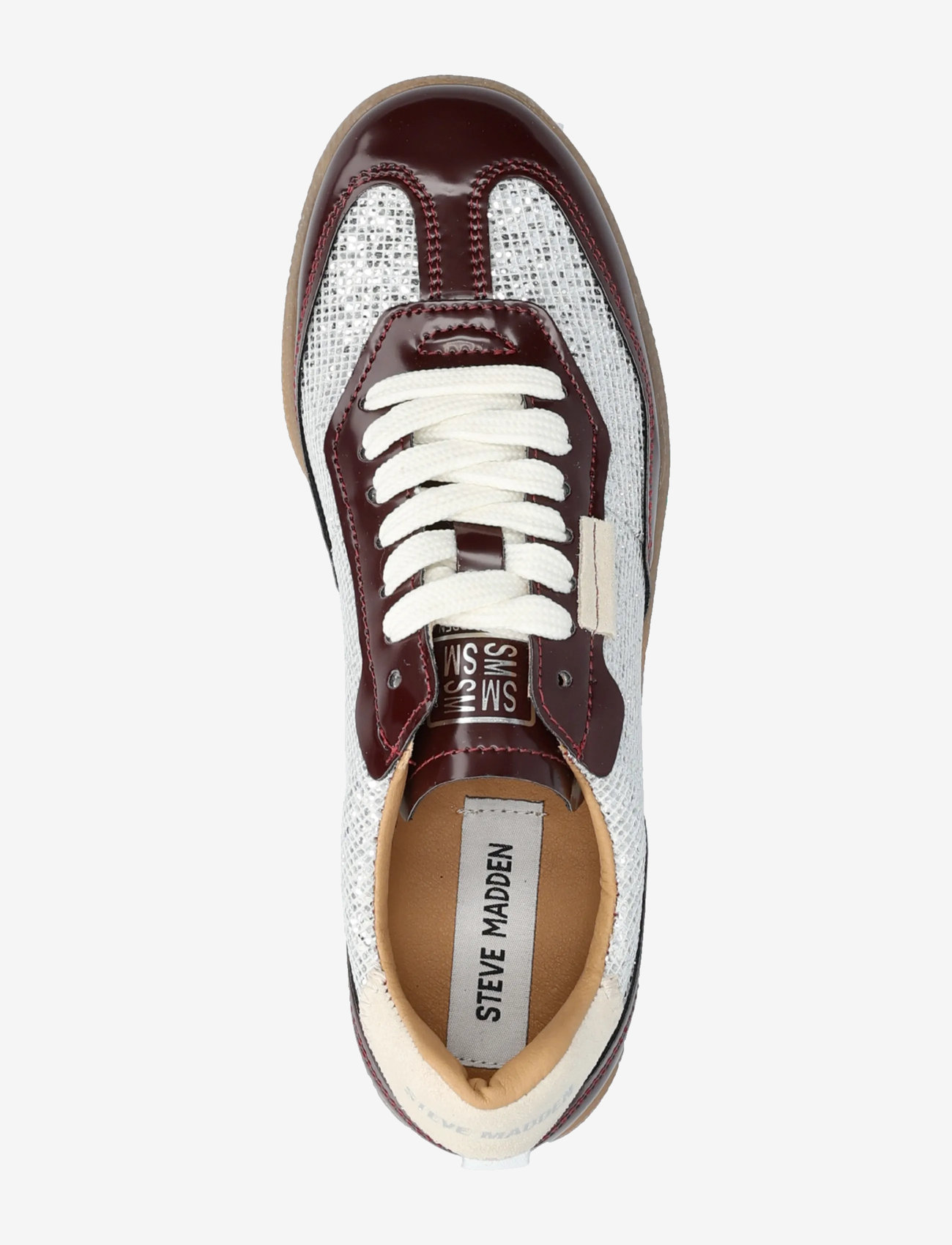 Steve Madden - Emporia - låga sneakers - burgundy multi - 3