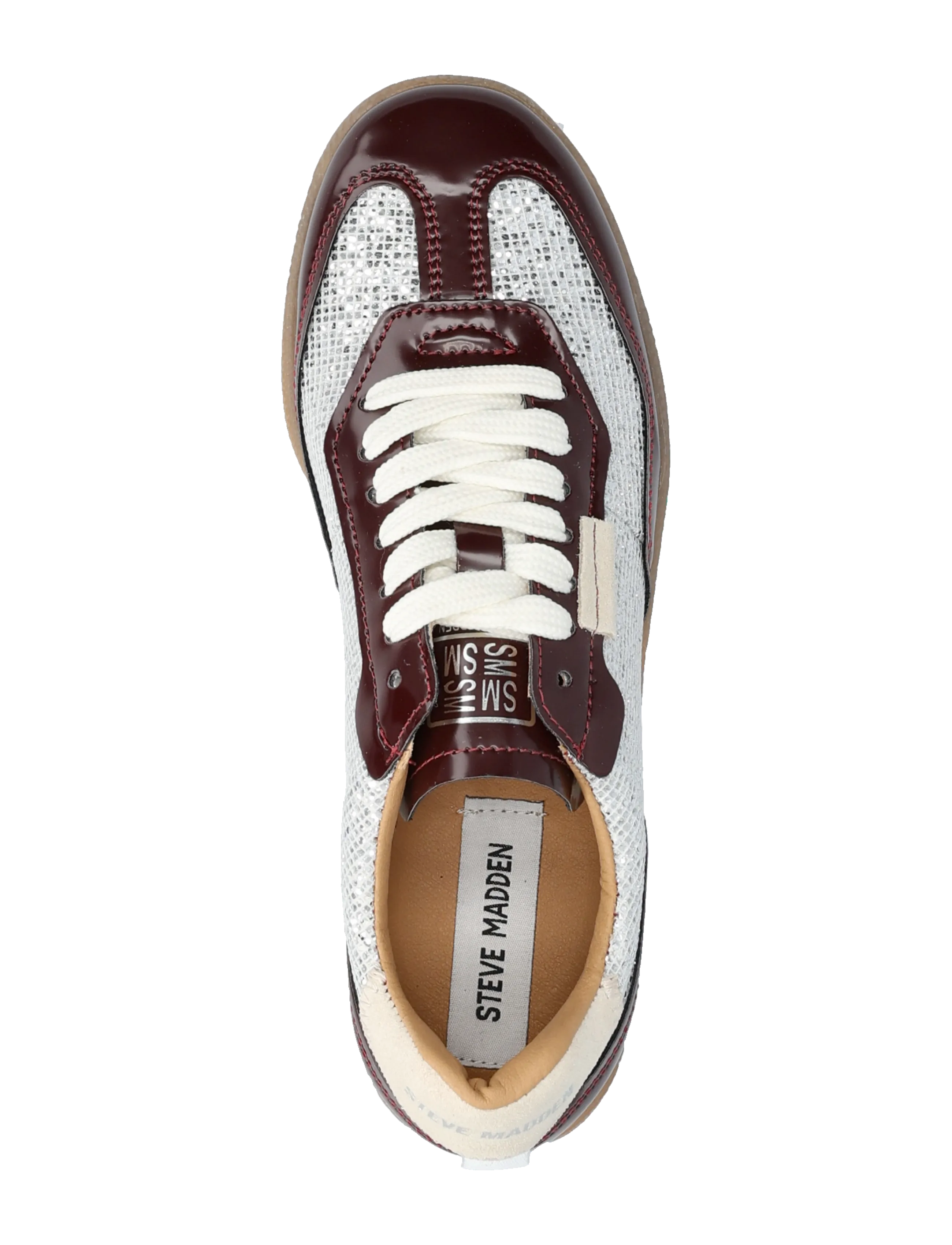 Steve Madden - Emporia - niedrige sneakers - burgundy multi - 3
