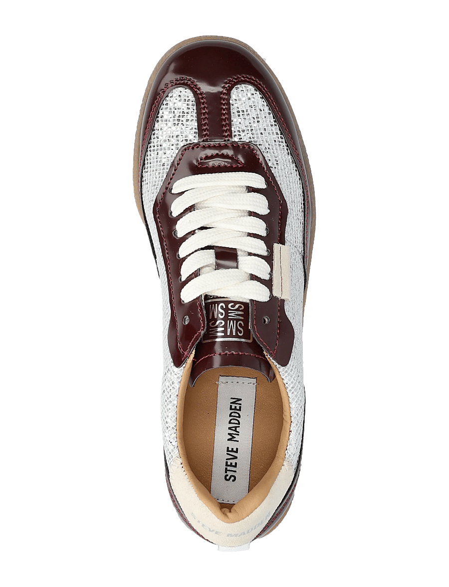 Steve Madden - Emporia - niedrige sneaker - burgundy multi - 3