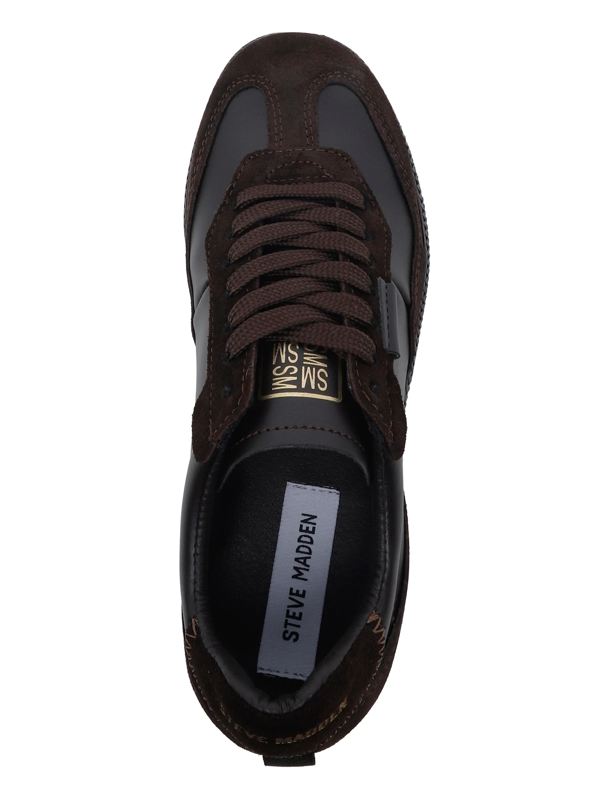 Steve Madden - Emporia - låga sneakers - chocolate brn - 3