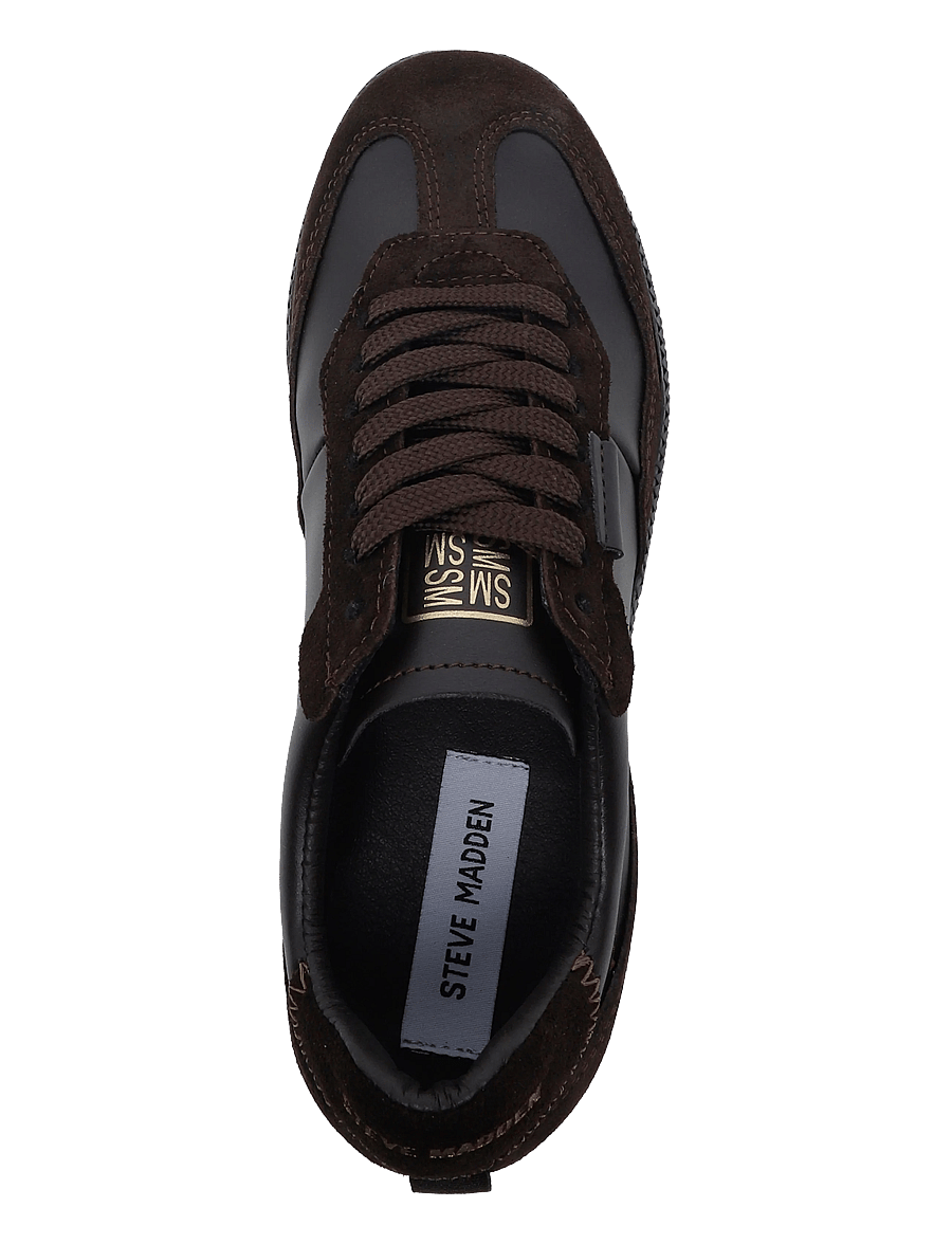 Steve Madden - Emporia - låga sneakers - chocolate brn - 3