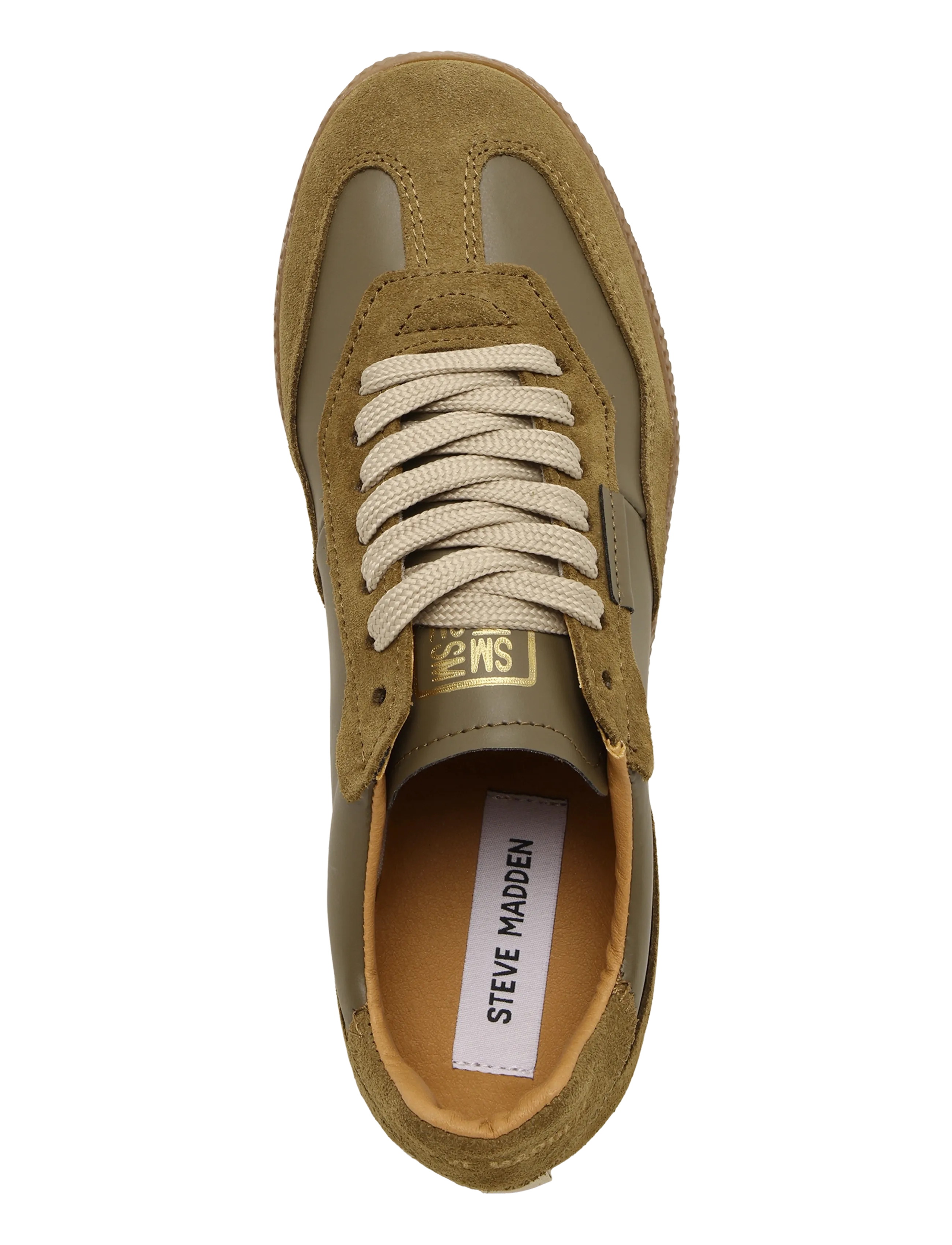 Steve Madden - Emporia - lave sneakers - khaki/olive - 3