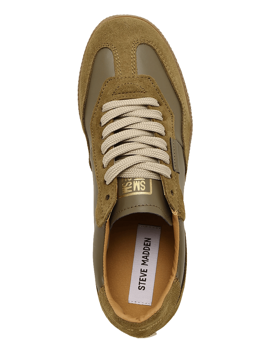 Steve Madden - Emporia - lave sneakers - khaki/olive - 3