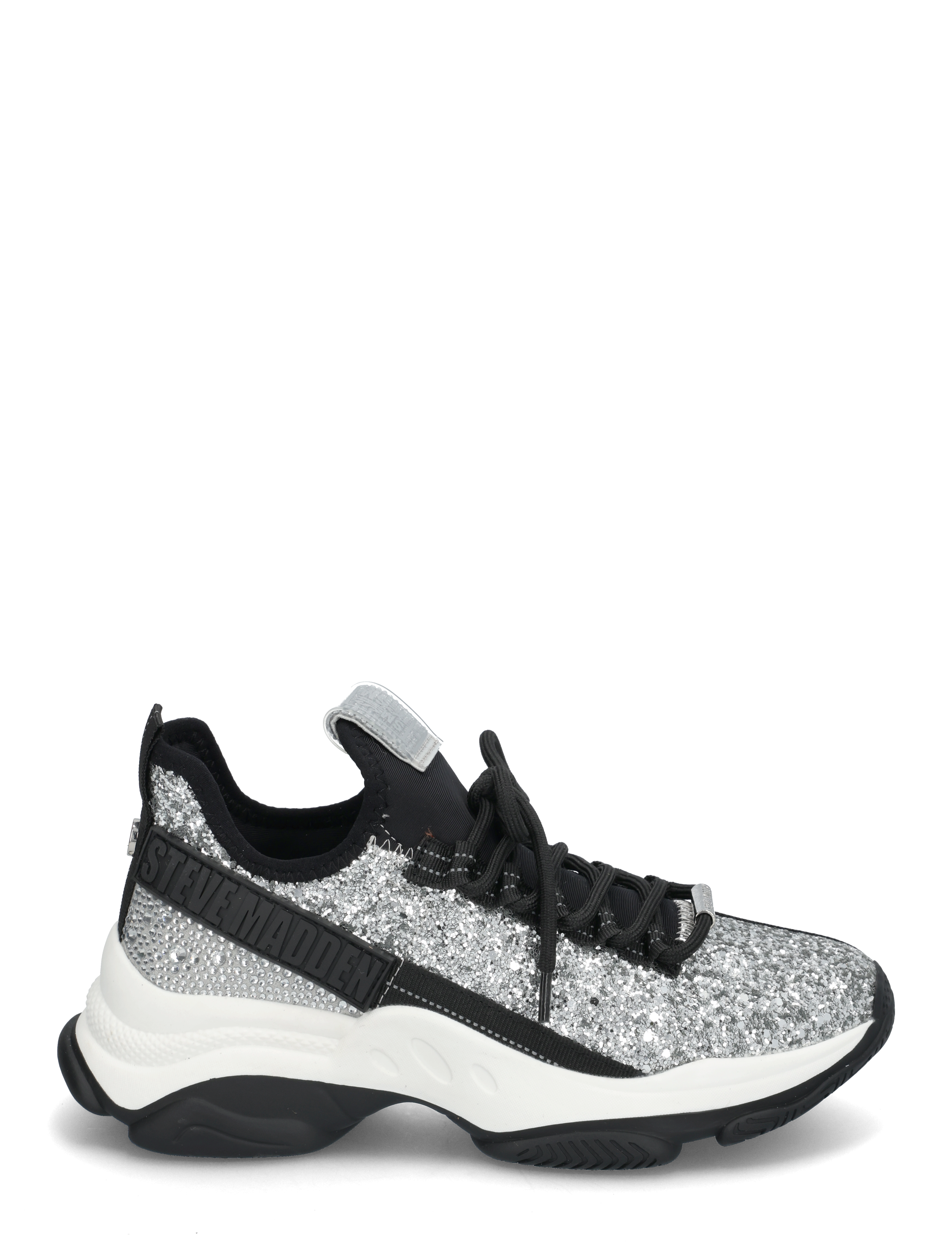 Steve Madden - Maxilla-G - chunky sneakers - black glitter - 1