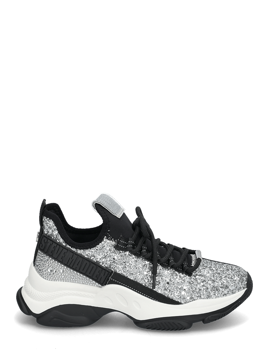 Steve Madden - Maxilla-G - plateau-sneaker - black glitter - 1