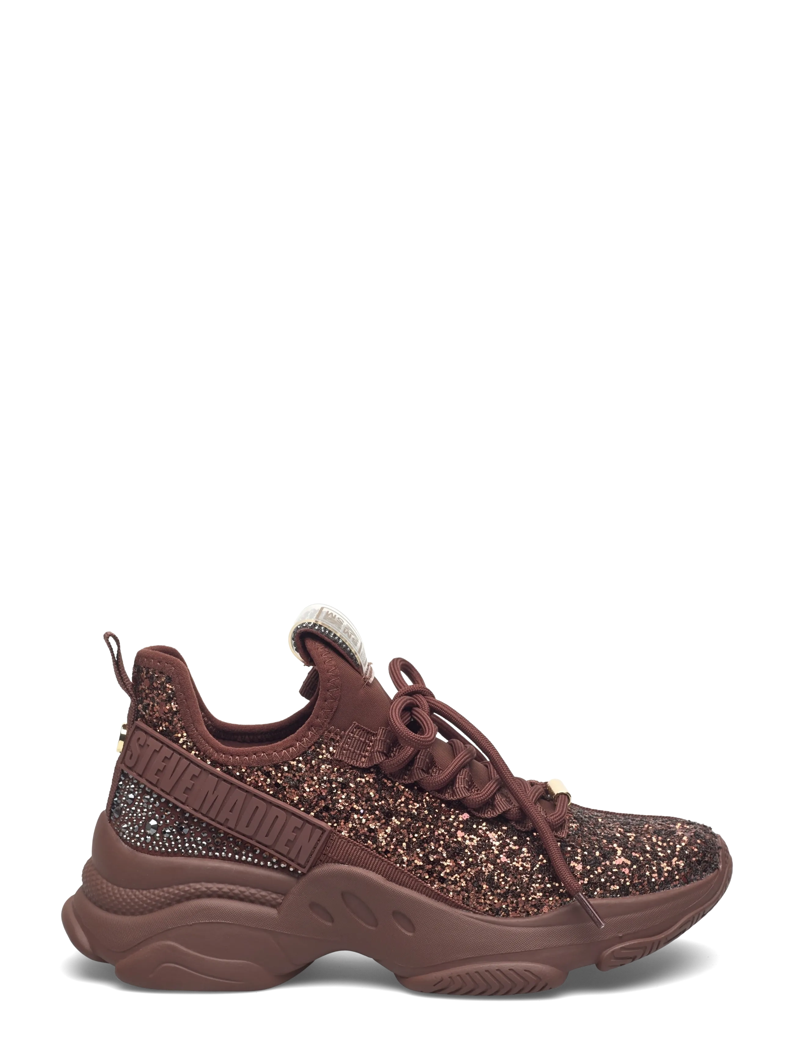 Steve Madden - Maxilla-G - chunky sneakers - brn glitr - 1