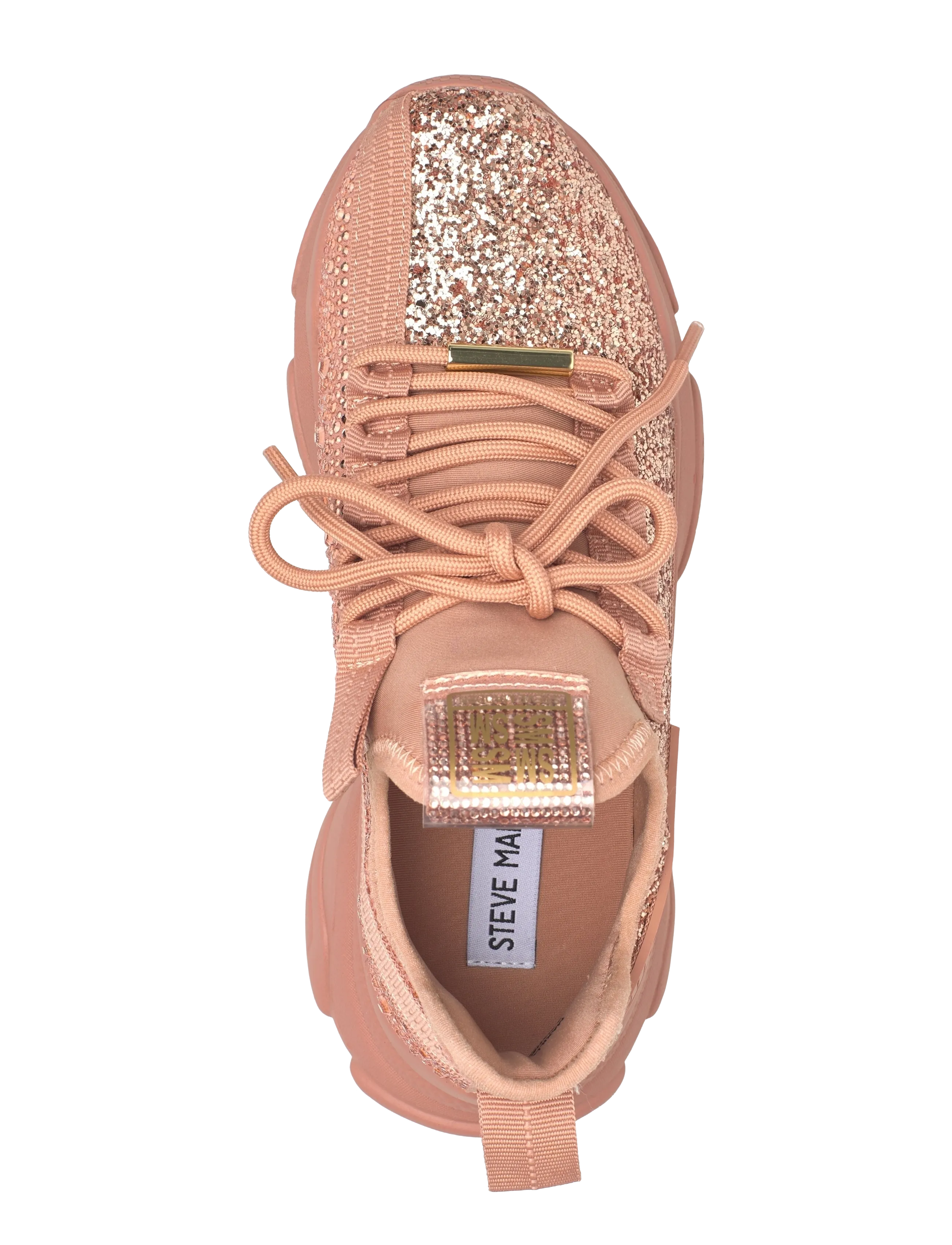 Steve Madden - Maxilla-G - chunky sneakers - clay glitter - 3