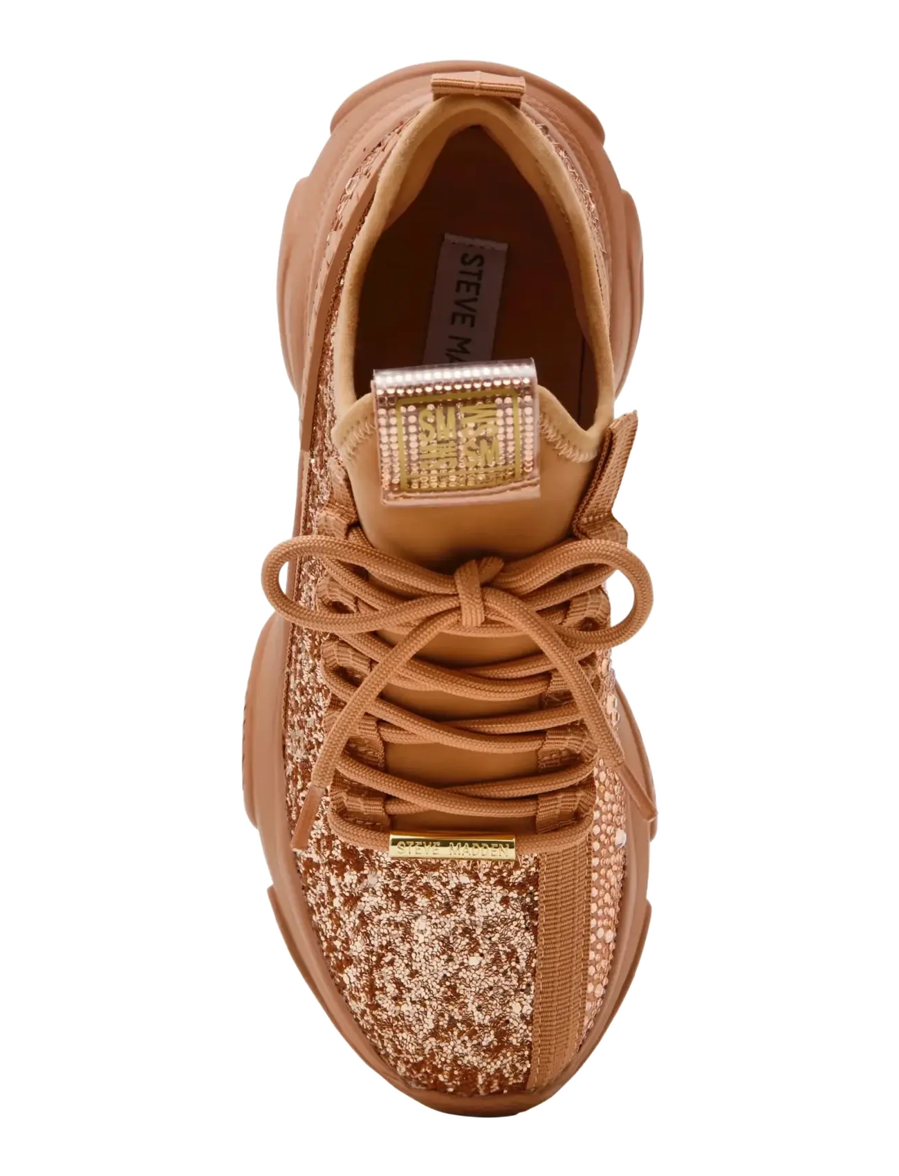 Steve Madden - Maxilla-G - chunky sneakers - clay glitter - 5