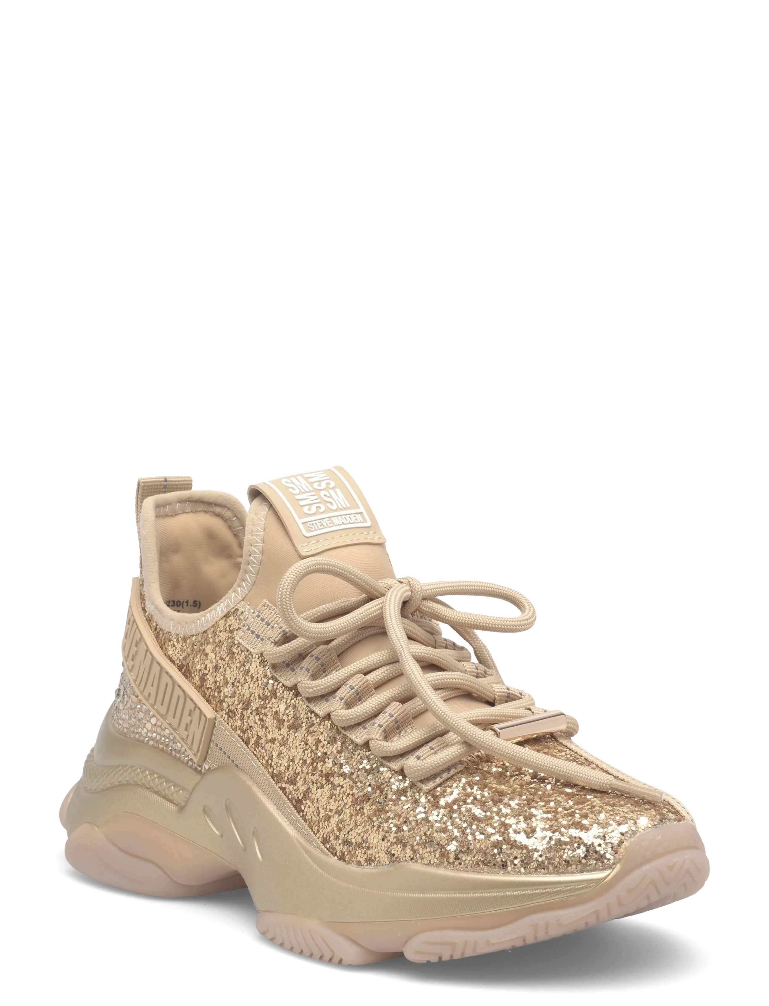 Steve Madden Maxilla-G - Paksu tallaga tossud - LIGHT BRONZE / gold