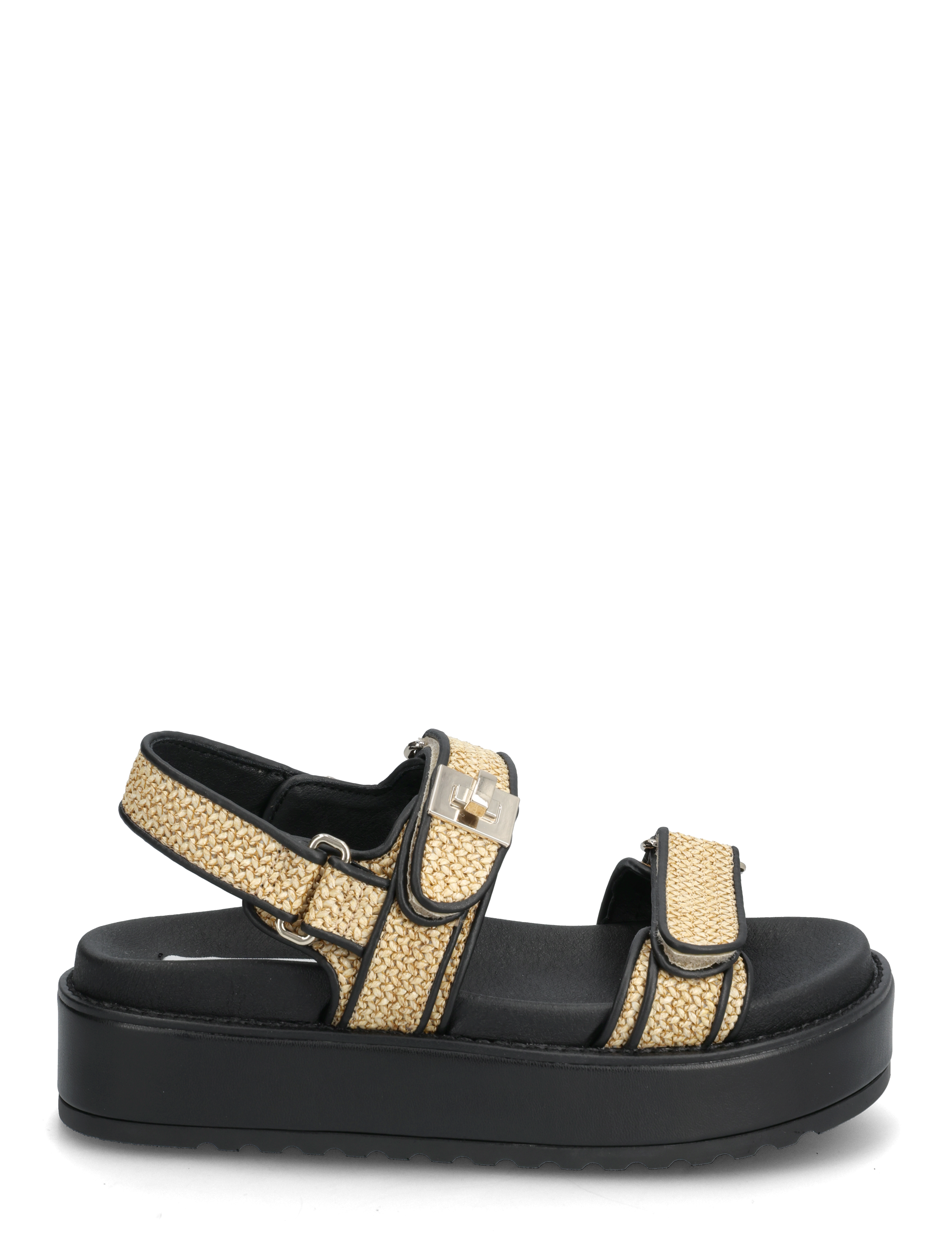 Steve Madden - Bigmona - kontsata sandaalid - black / beige - 1