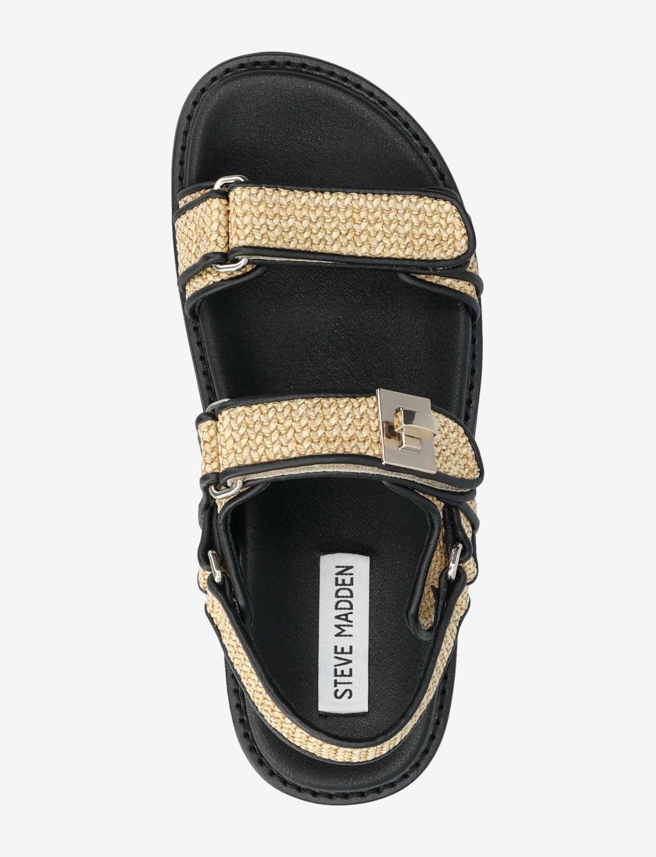 Steve Madden - Bigmona - flache sandalen - black / beige - 3