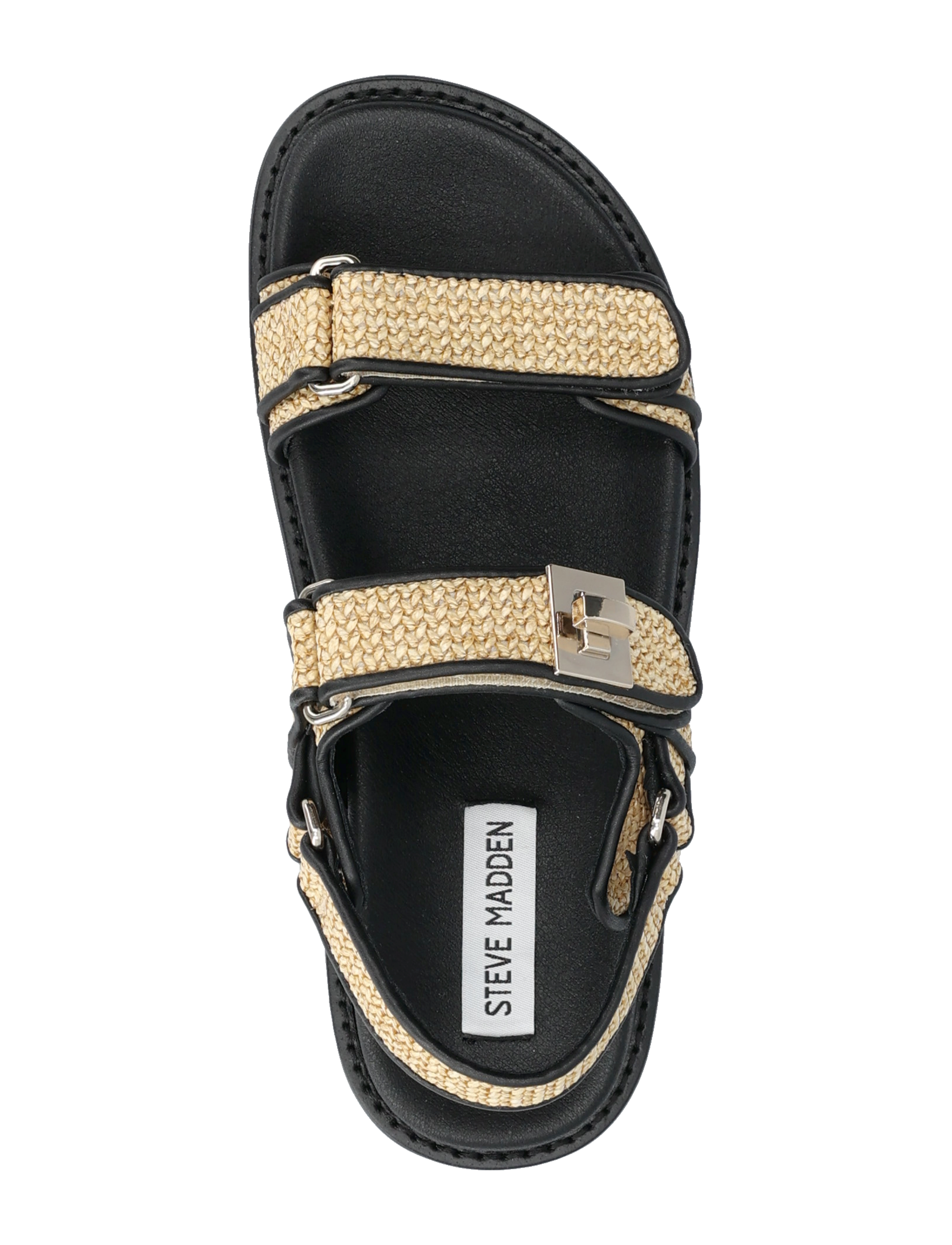 Steve Madden - Bigmona - kontsata sandaalid - black / beige - 3