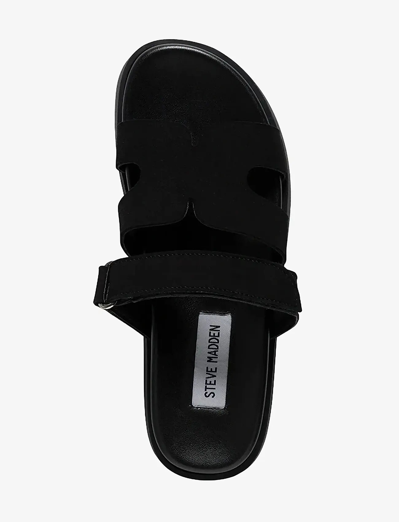 Steve Madden - Missile-E - flade sandaler - black suede - 4