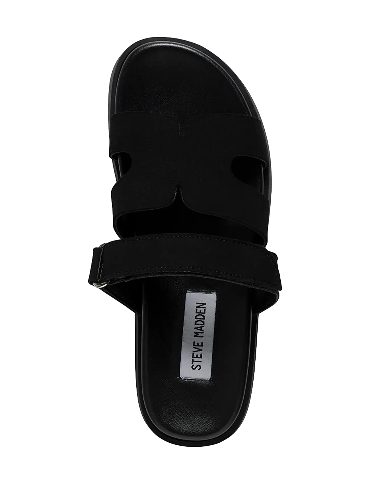 Steve Madden - Missile-E - flat sandals - black suede - 4