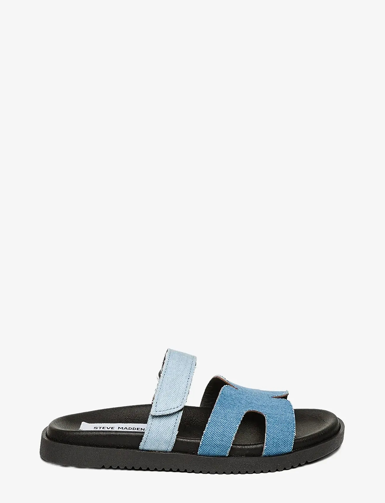 Steve Madden - Missile-E - flade sandaler - blue denim - 1