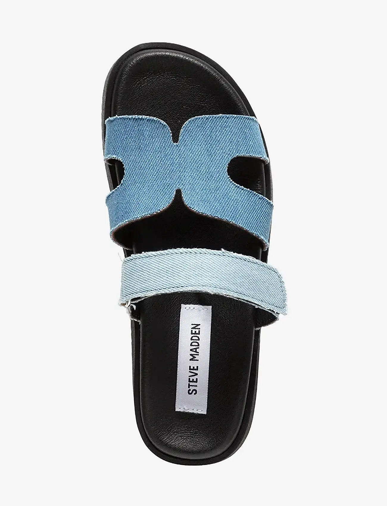 Steve Madden - Missile-E - flade sandaler - blue denim - 4