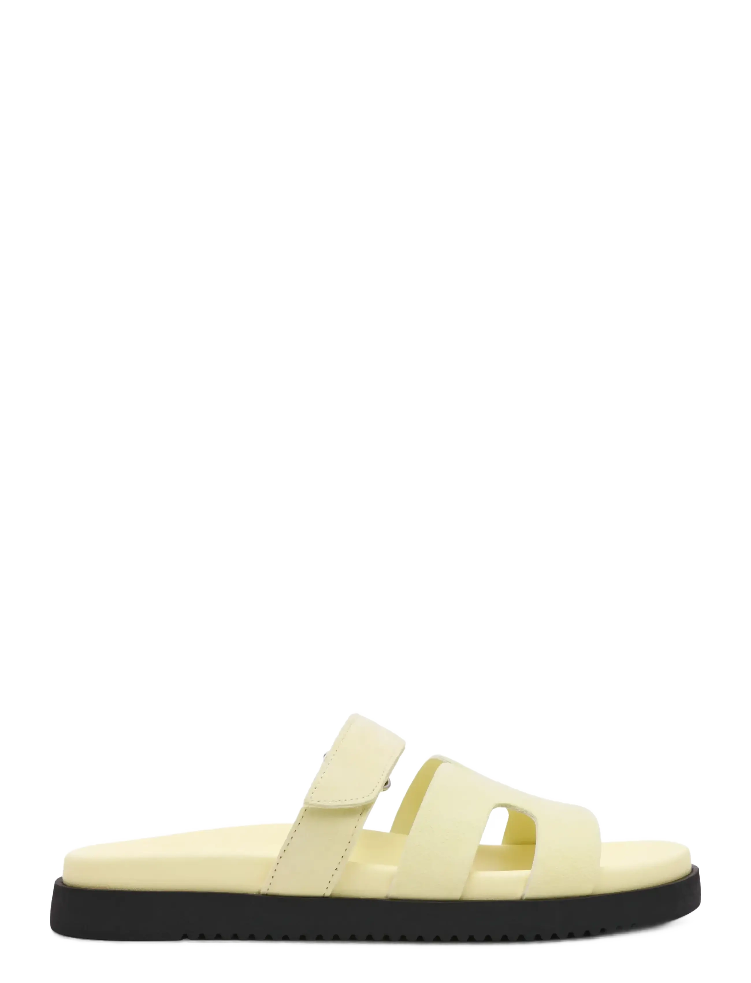 Steve Madden - Missile-E - platta sandaler - butter yellow - 1