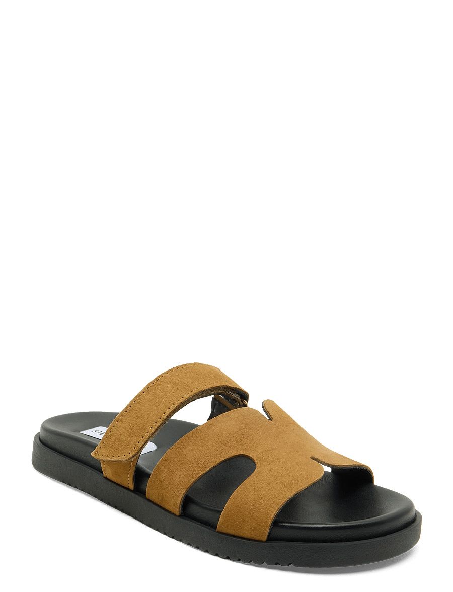 Steve Madden - Missile-E - platta sandaler - camel suede - 0