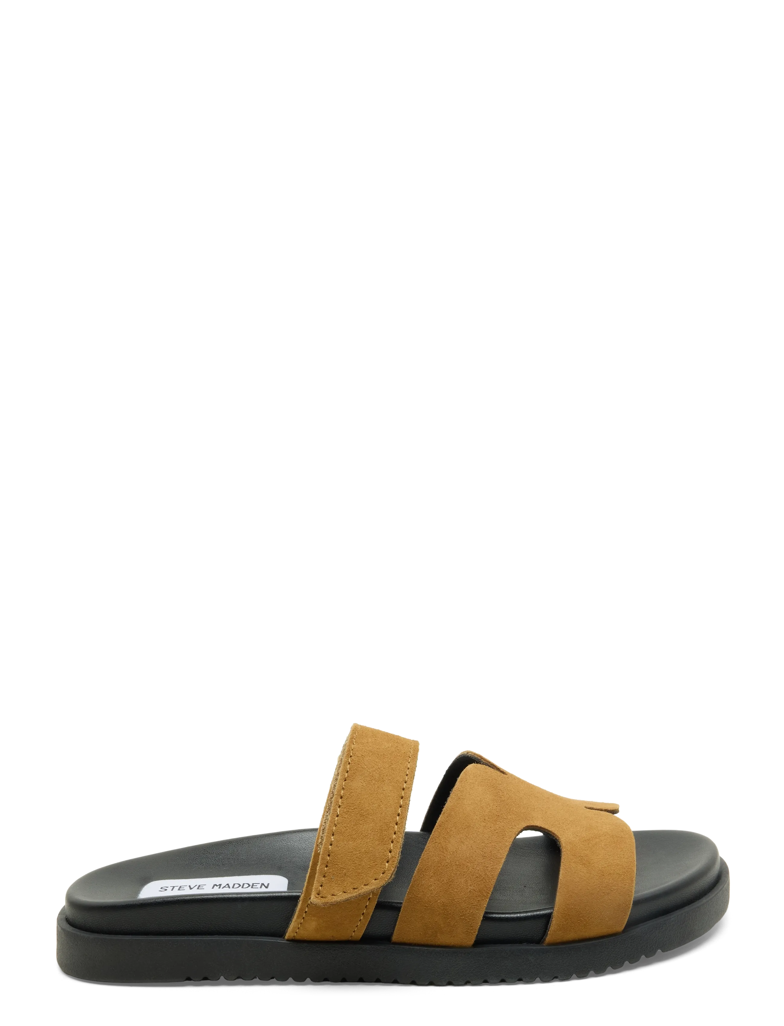 Steve Madden - Missile-E - platta sandaler - camel suede - 2
