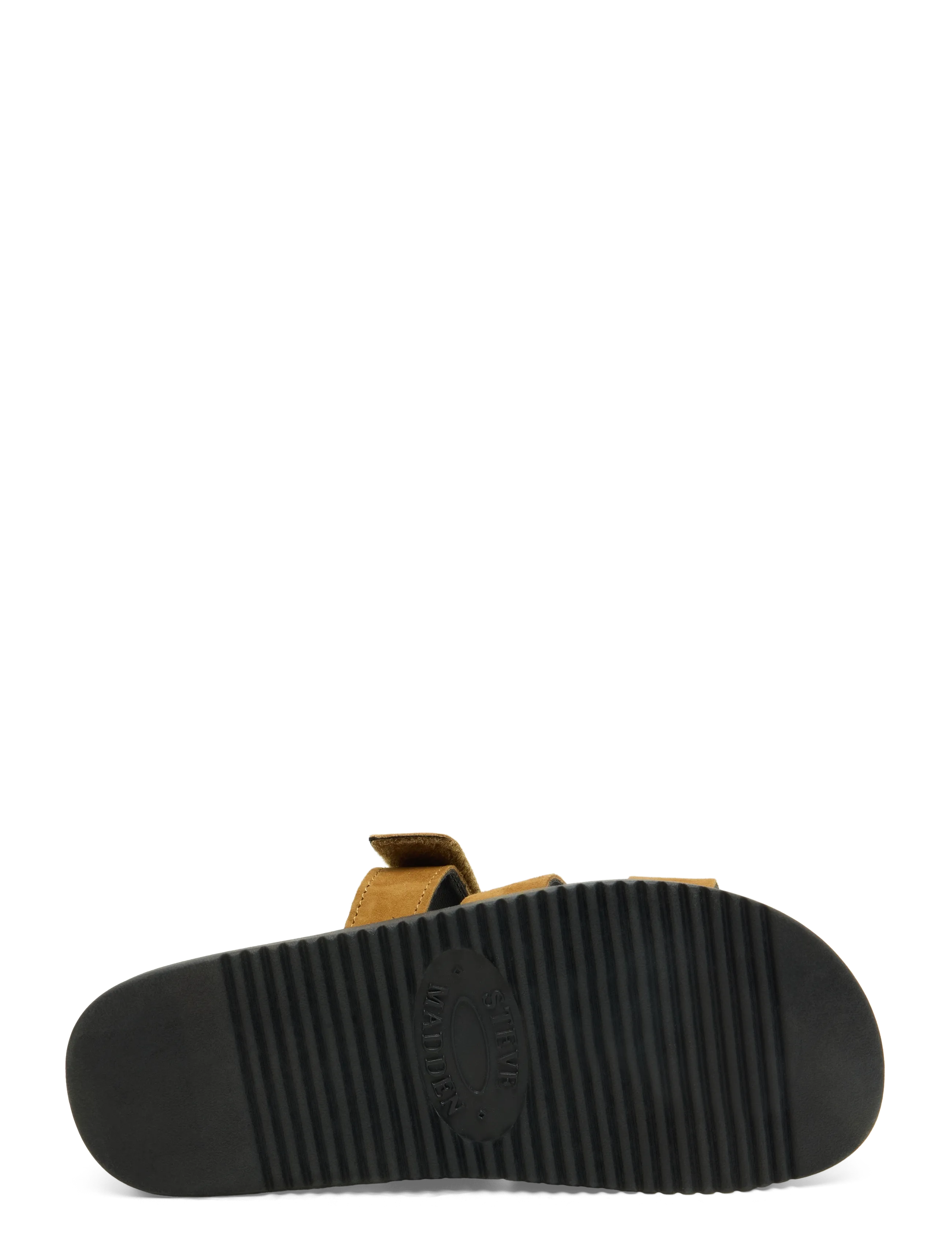 Steve Madden - Missile-E - platta sandaler - camel suede - 4