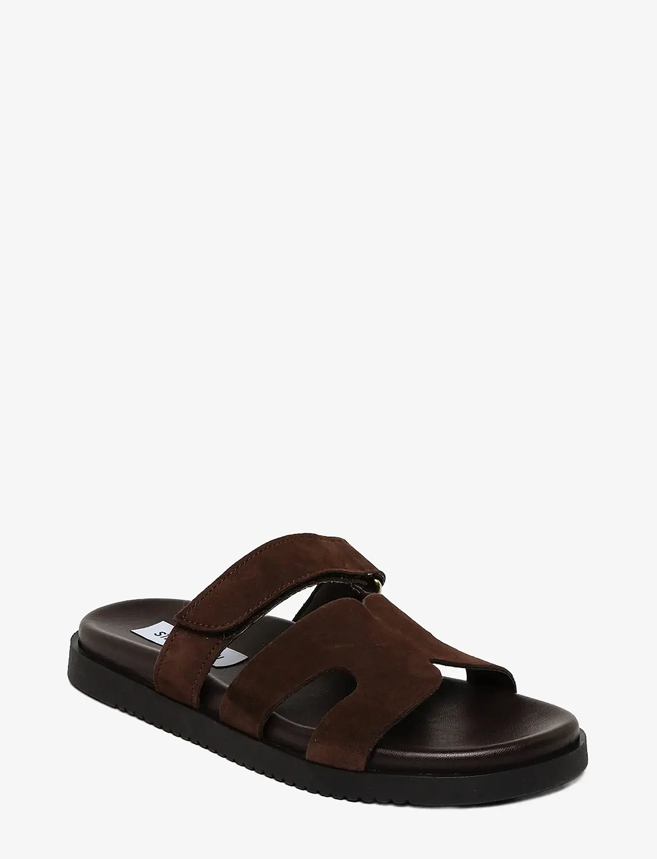 Steve Madden - Missile-E - flache sandalen - drk brn suede - 0
