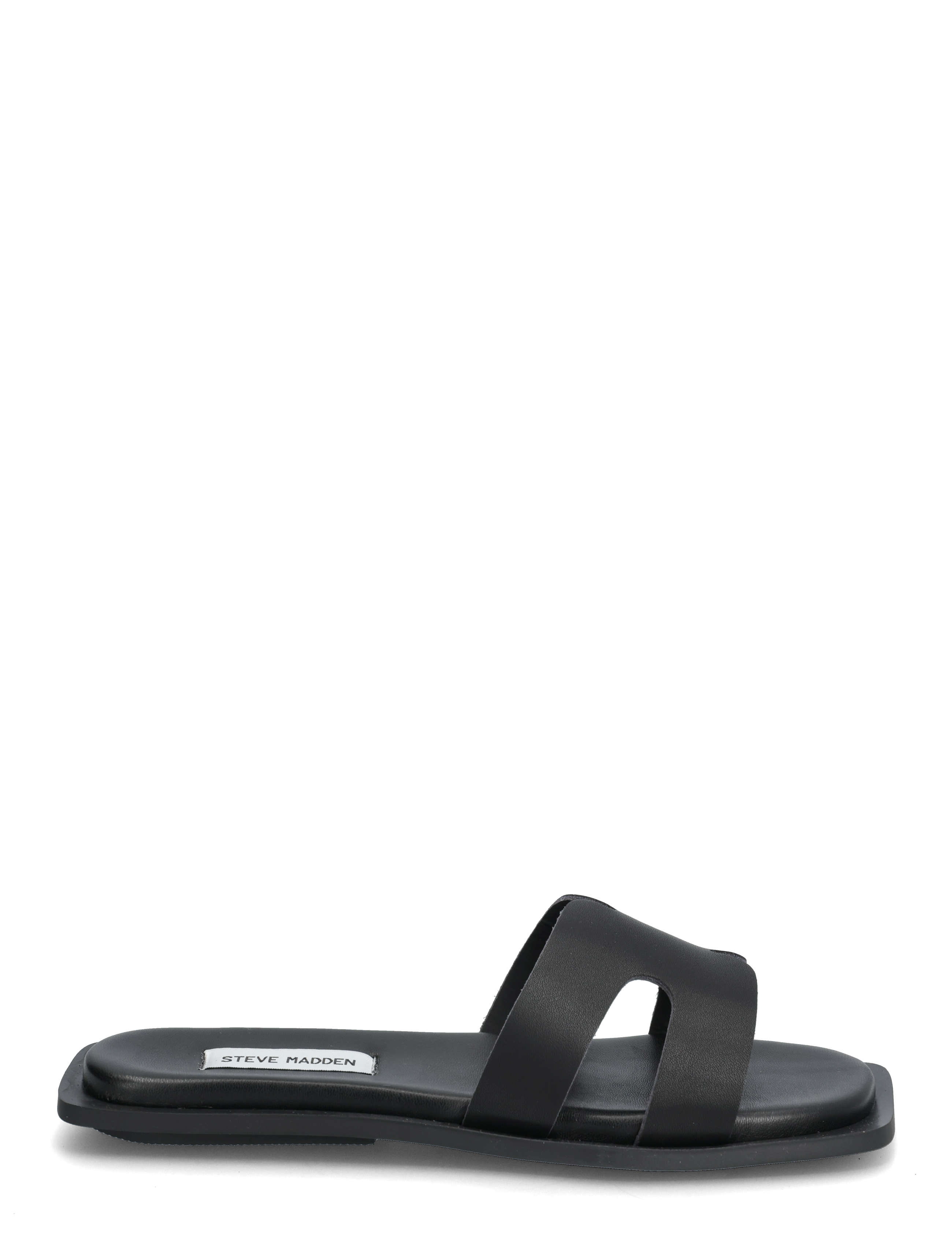 Steve Madden - Sofia - flat sandals - black leather - 1