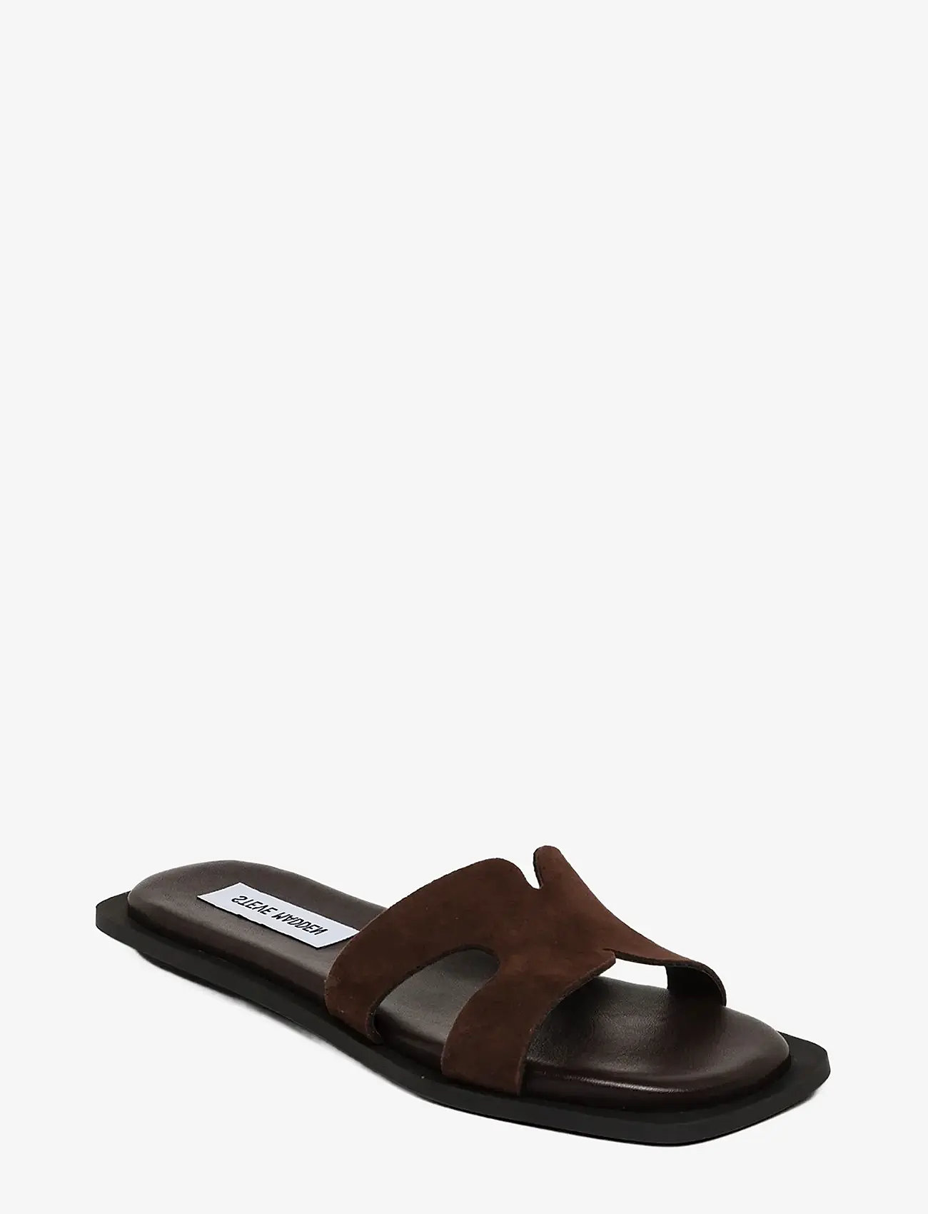 Steve Madden - Sofia - flade sandaler - drk brn suede - 0