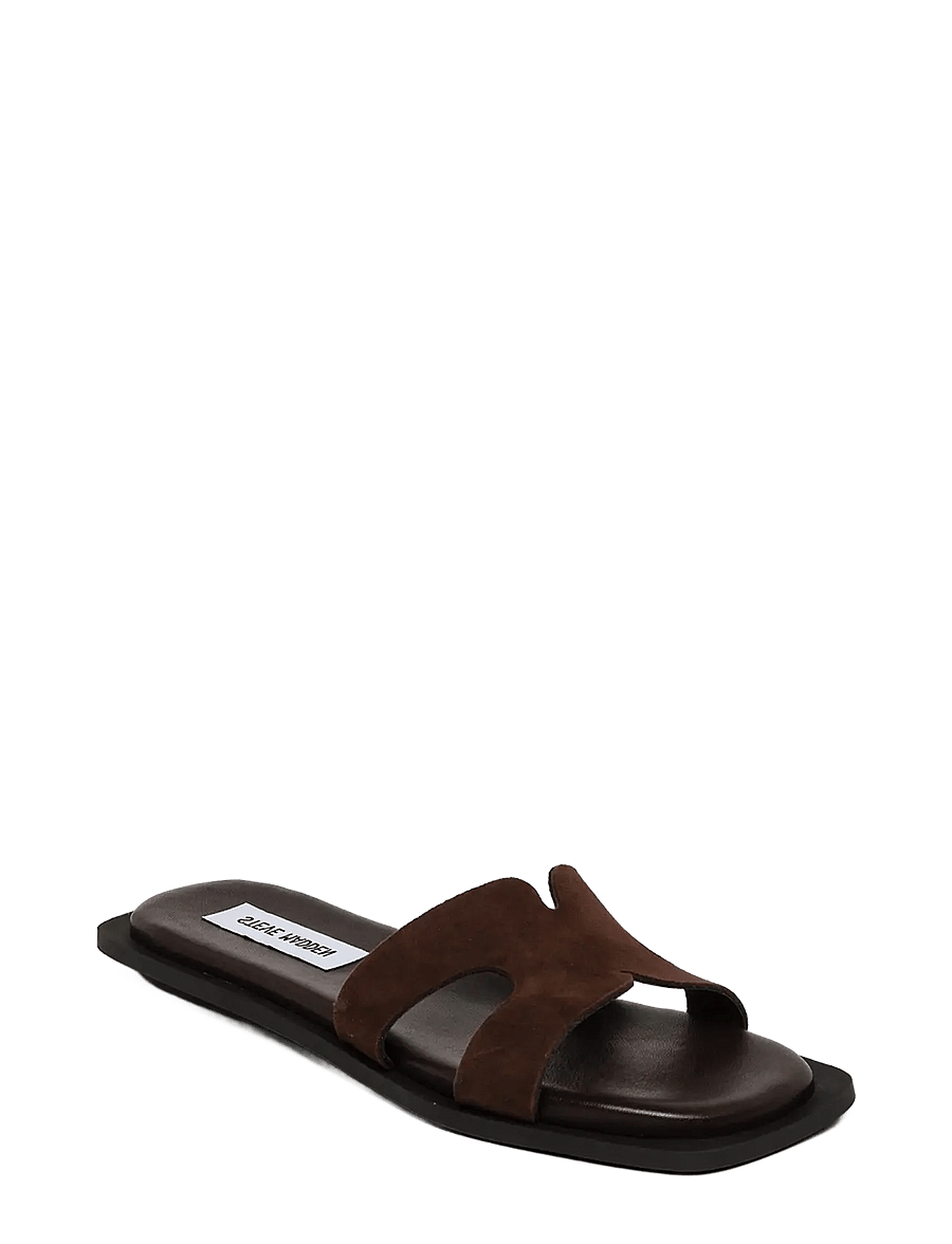 Steve Madden - Sofia - madalad sandaalid - drk brn suede - 0