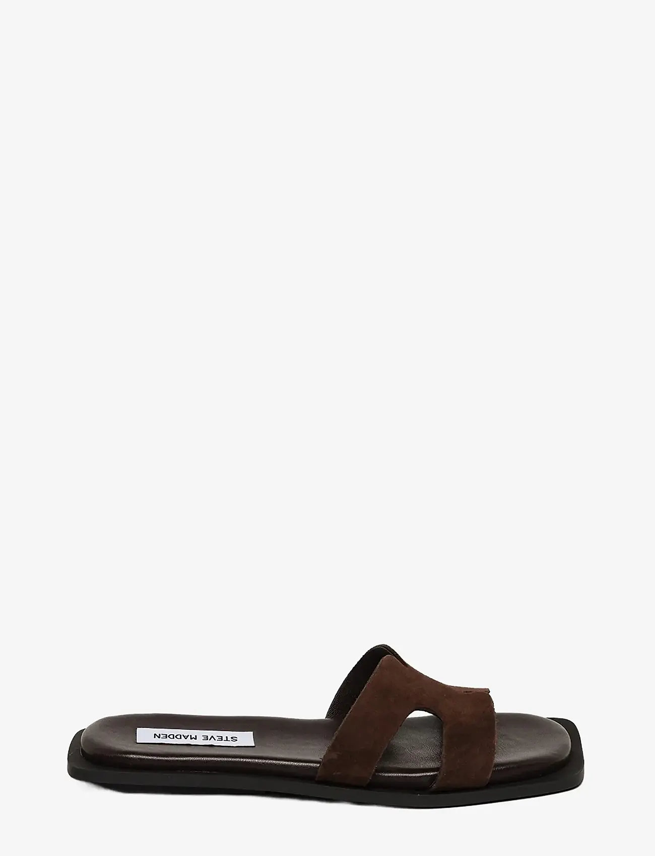 Steve Madden - Sofia - flade sandaler - drk brn suede - 1