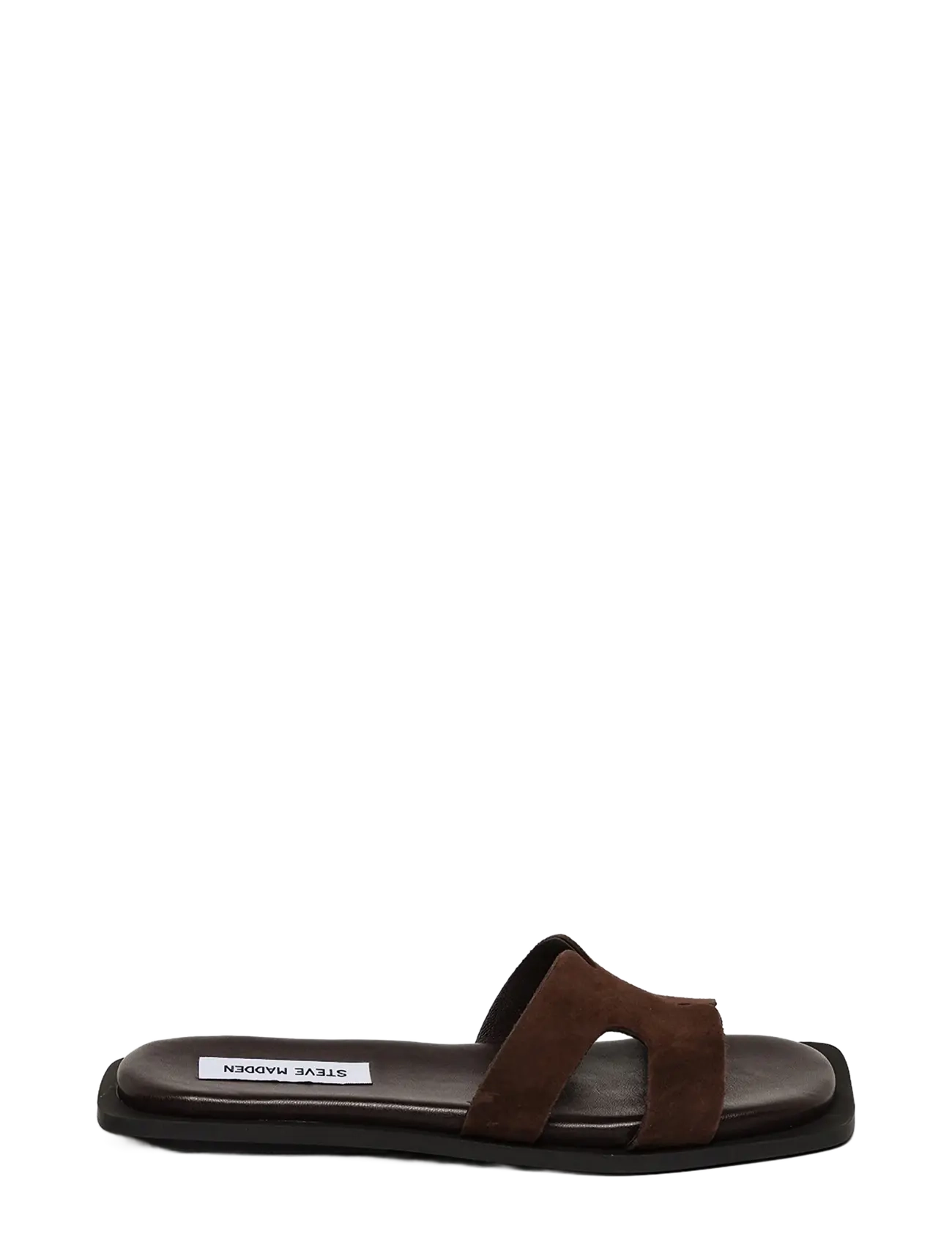 Steve Madden - Sofia - lygiapadės basutės - drk brn suede - 1