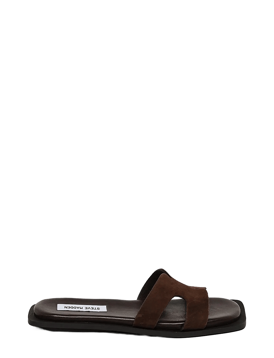 Steve Madden - Sofia - madalad sandaalid - drk brn suede - 1