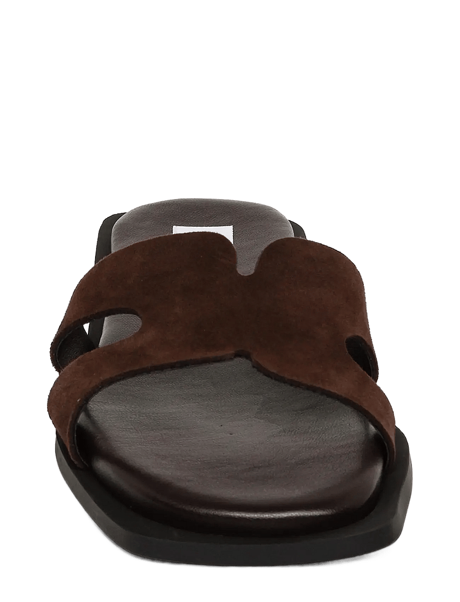 Steve Madden - Sofia - madalad sandaalid - drk brn suede - 2