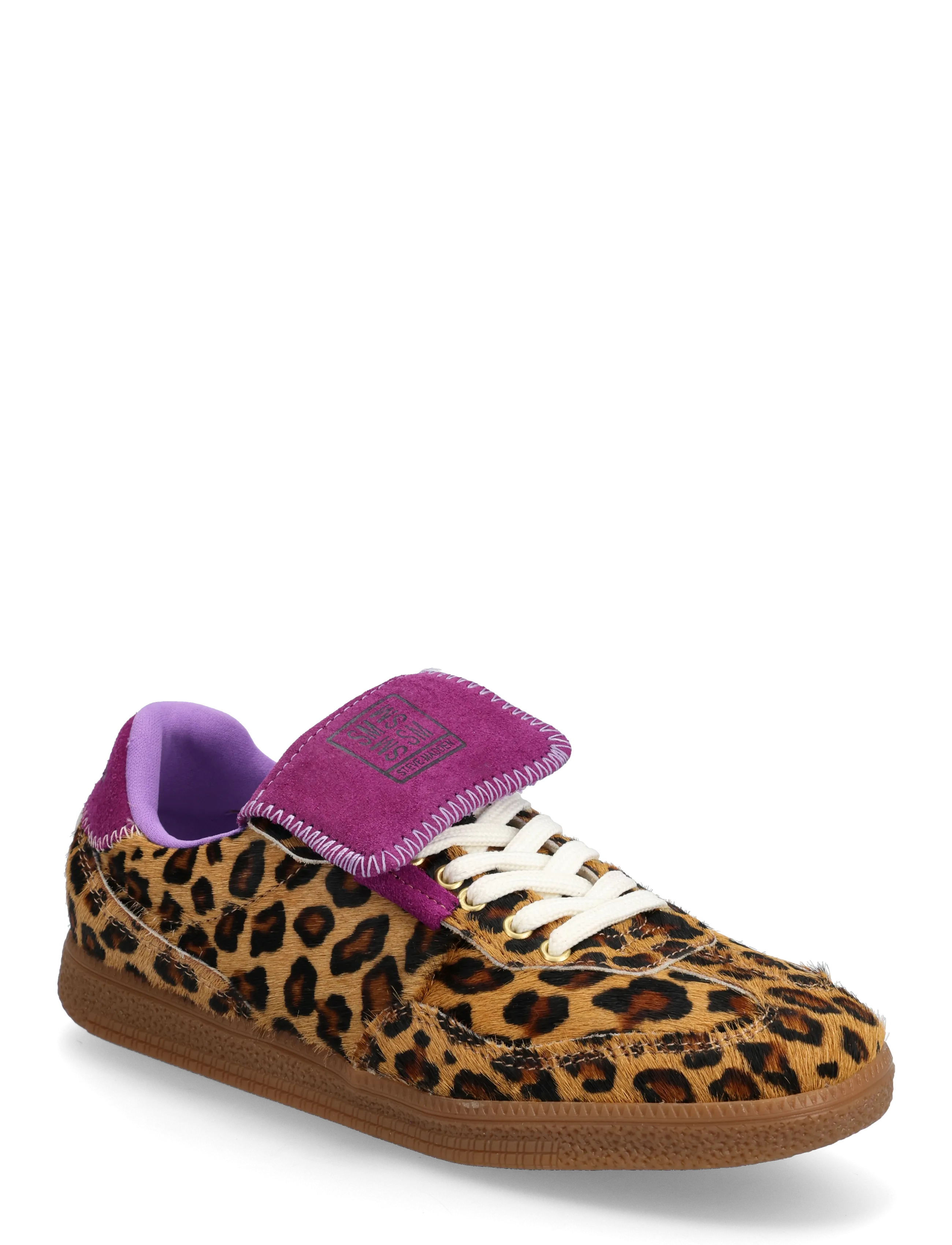 Steve Madden Ethora-L, Kvinder, Leopard Print Sneakers, Beige, Str: 37