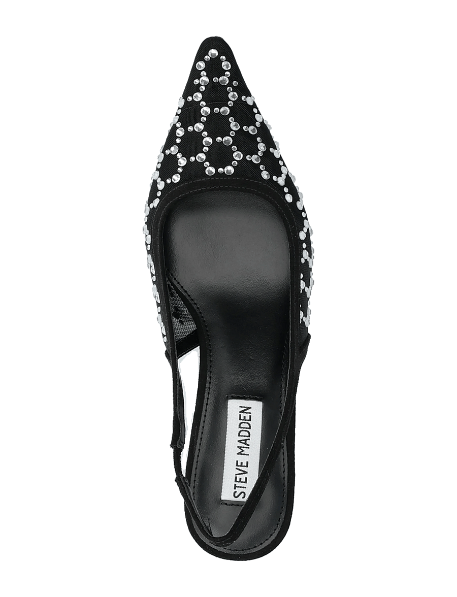 Steve Madden - Kari-MR - högklackade slingbacks - black multi - 3