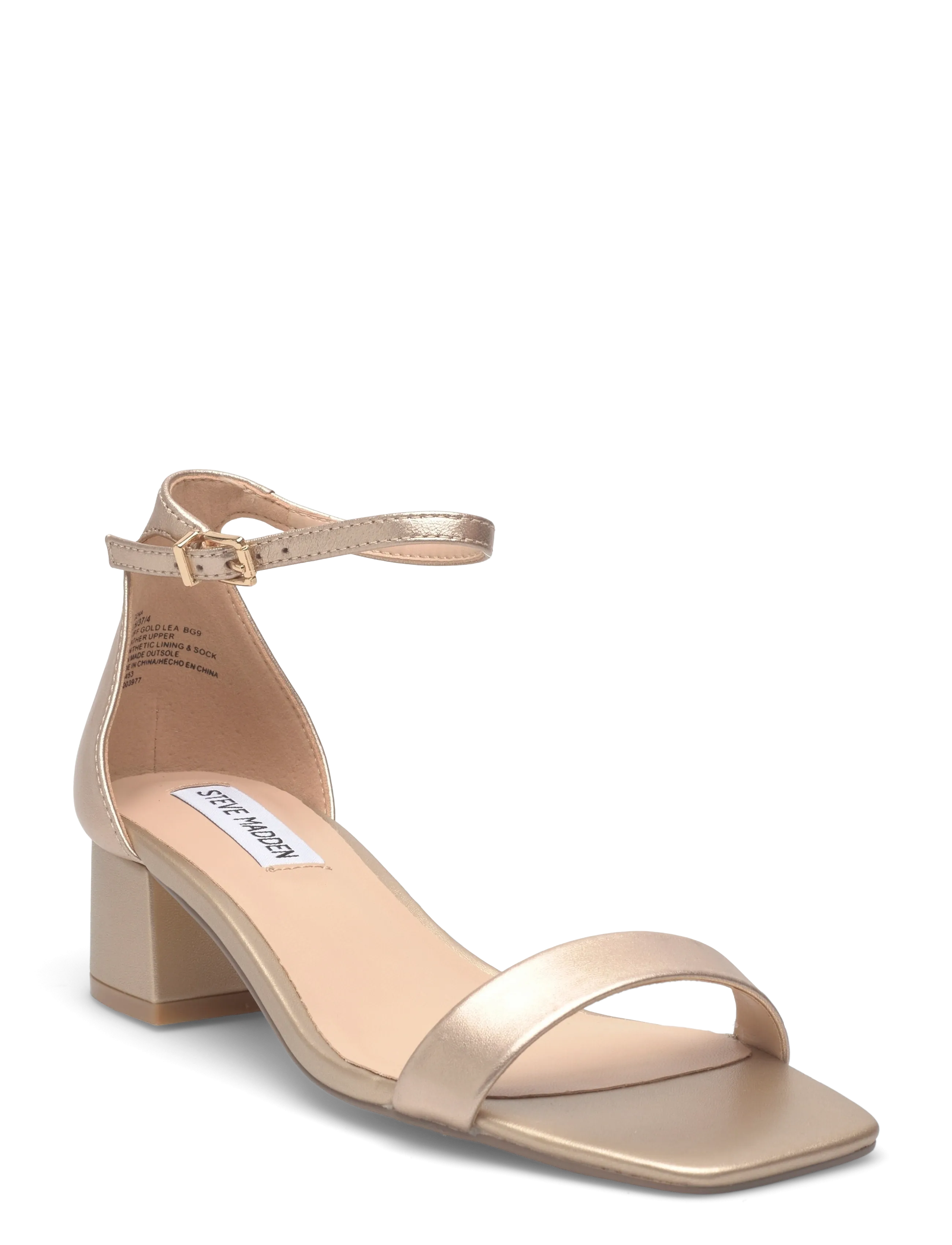 Steve Madden Gena, 39, Heels, Gold - Heeled Sandals, Frauen