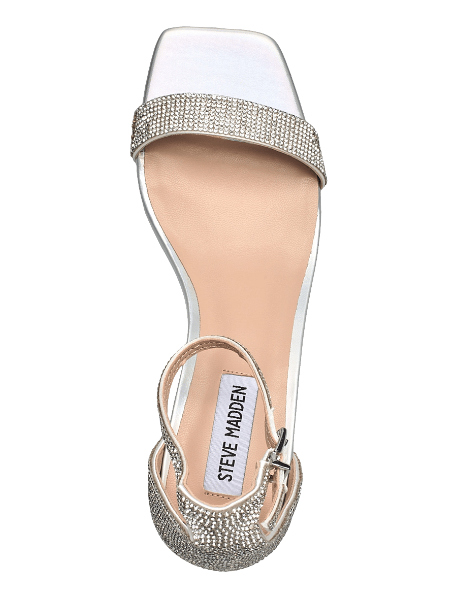 Steve Madden - Gena-R Sandal - kontsaga sandaalid - silver - 3