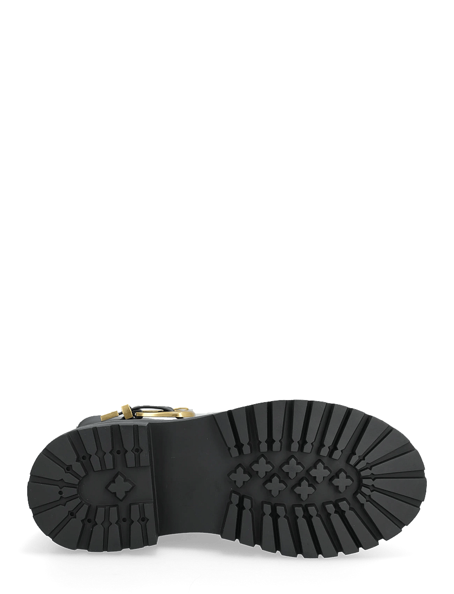 Steve Madden - Lexs - madalad poolsaapad - blk action leather - 4