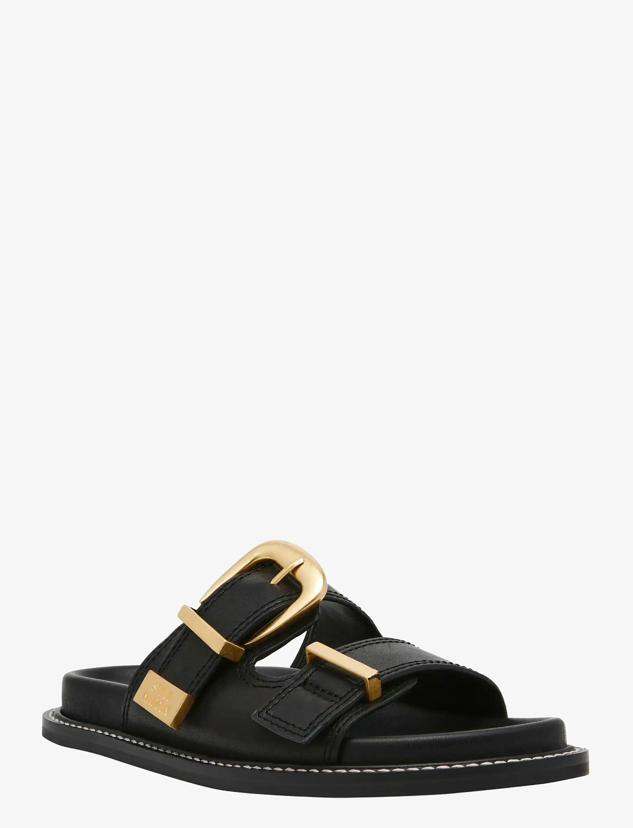 Steve Madden - Arch - flache sandalen - blk action leather - 0